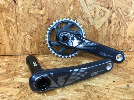 自転車本体 Sram GX crank set 170 Amazon.com : SRAM GX Eagle Fat Bike Crankset - 170mm, 12-Speed